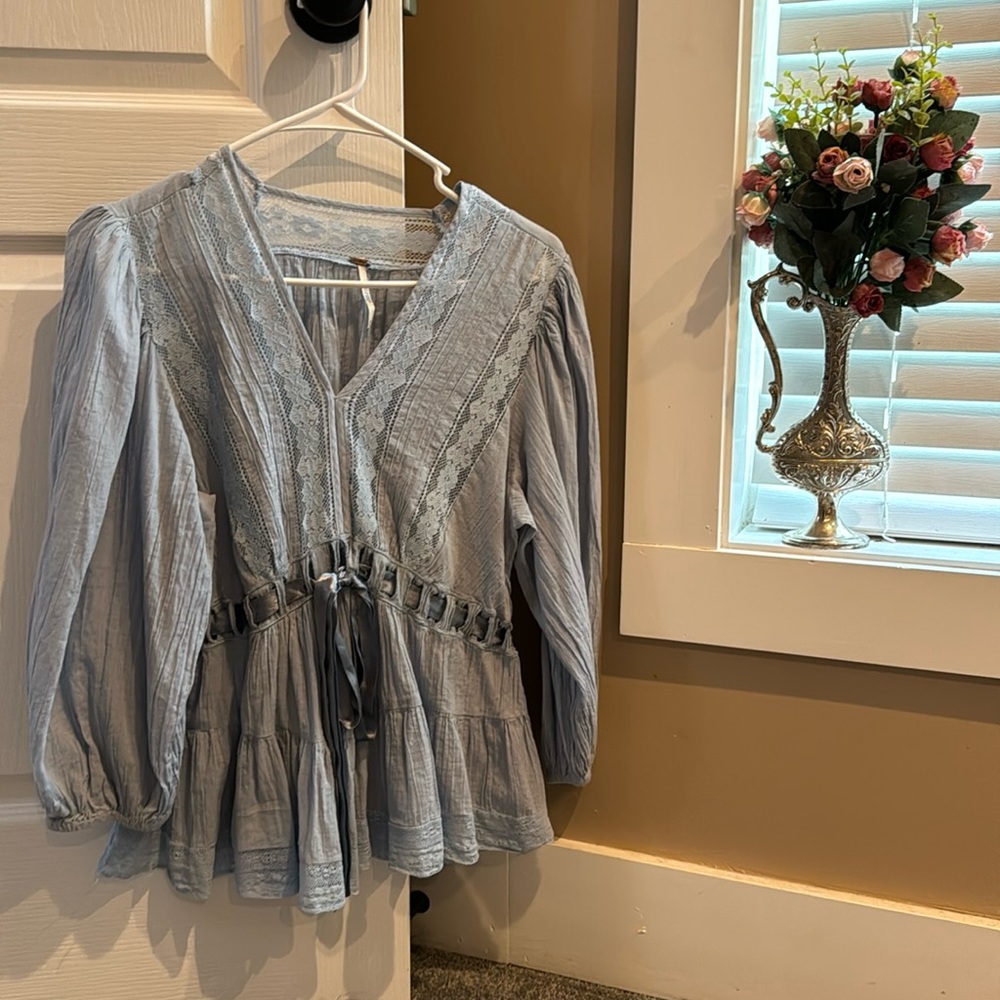 Free People Cotton Favorite Romance Tunic